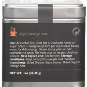 Organic Islands Philoxenia Greek Organic Herbal Tea Cube - Natural Remedy-Sage-Orange Zest 28.35 g