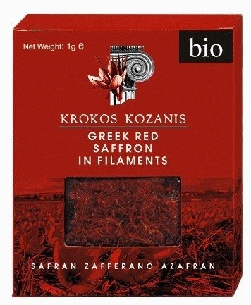 Krokos Kozanis Organic Greek Red Saffron 1g