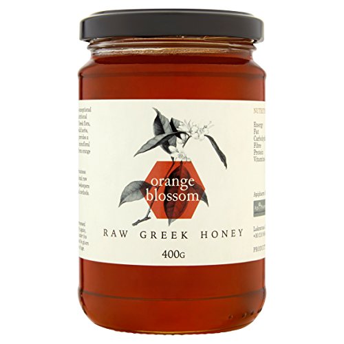 Raw Greek Honey from Orange Blossoms, 400g