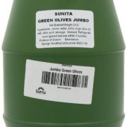 Sunita Green Jumbo Olives 2Kg drained weight