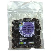 The Raw Greek Organic Black Date Olives with Thyme - 180g