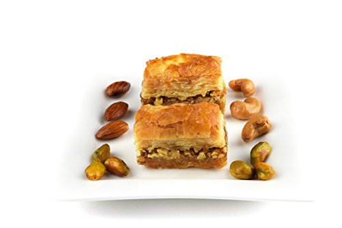 1 KG Baklawa Baklava Walnut Home Made Recipe Freshly Baked and Shipped UK