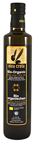 Elea Creta Greek Organic Bio Extra Virgin Olive Oil 500ml glass bottle