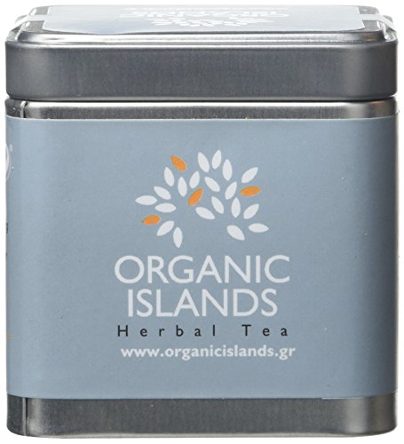 Organic Islands Ambrosia Greek Organic Herbal Tea Cube - Natural Remedy-Hyssop Wort Orange Zest 28.35 g
